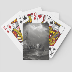 Baraja De Cartas Jesucristo reprime la tentación