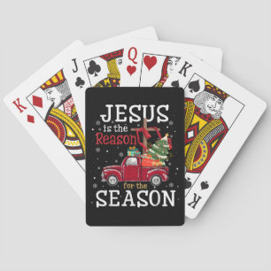 Baraja De Cartas Jesús es la razón de la temporada Fe Cristiana