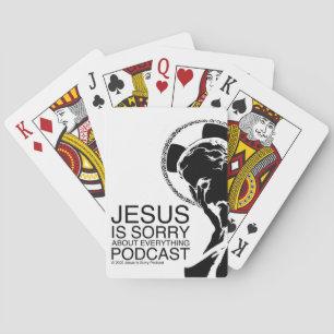 Baraja De Cartas Jesús lamenta las tarjetas de reproducción de podc
