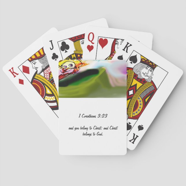 Baraja De Cartas Jesús primero (Reverso)