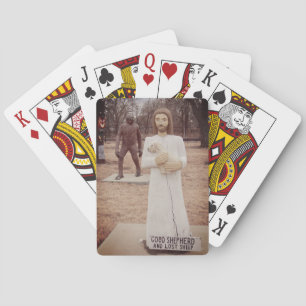 Baraja De Cartas Jesús y Bigfoot