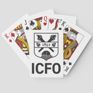 Baraja De Cartas Jeu de cartes de l'ICFO