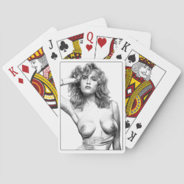 Baraja De Cartas Jeu de cartes ,féminin topless