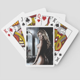 Baraja De Cartas Jeu de cartes ,Femme nue vue de 3/4