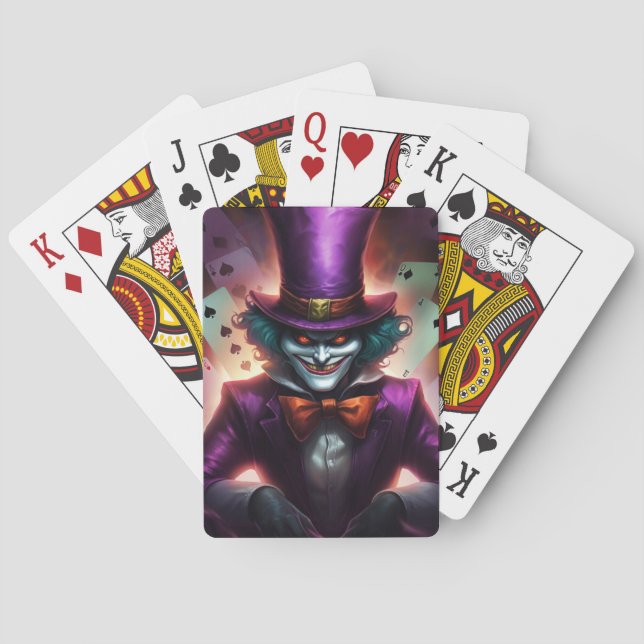 Baraja De Cartas Jeu de Cartes Joker en Flammes (Reverso)