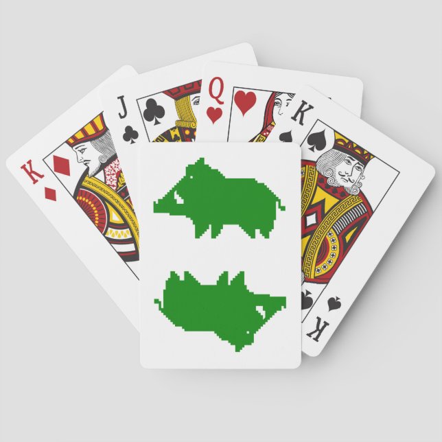 Baraja De Cartas Jeu de cartes - Sanglier UNE ARDEUR D'AVANCE (Reverso)