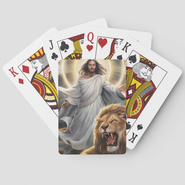 Baraja De Cartas Jeux de carte Jesus Séries 1 05 (Reverso)