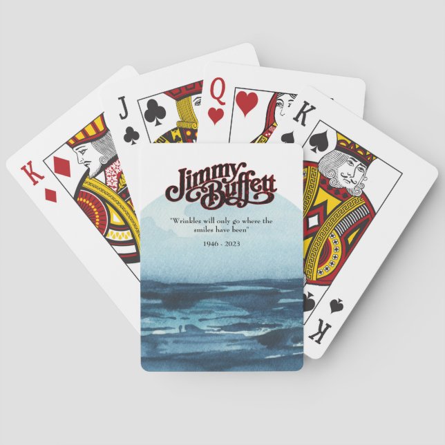 Baraja De Cartas jimmy buffett margarita (Reverso)