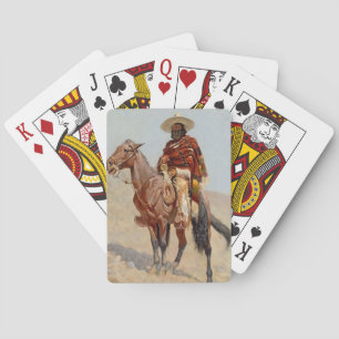 Baraja De Cartas “Jinete vaquero mexicano” de Frederick Remington