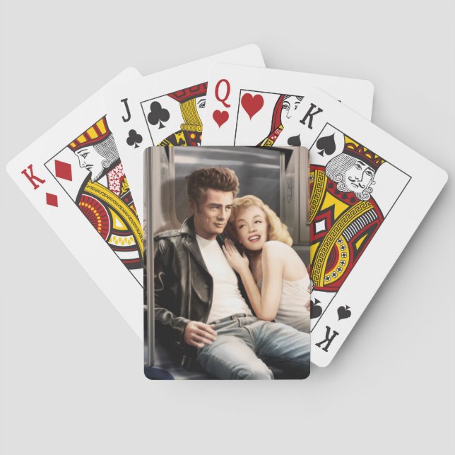 Baraja De Cartas Jinetes del subterráneo (Reverso)