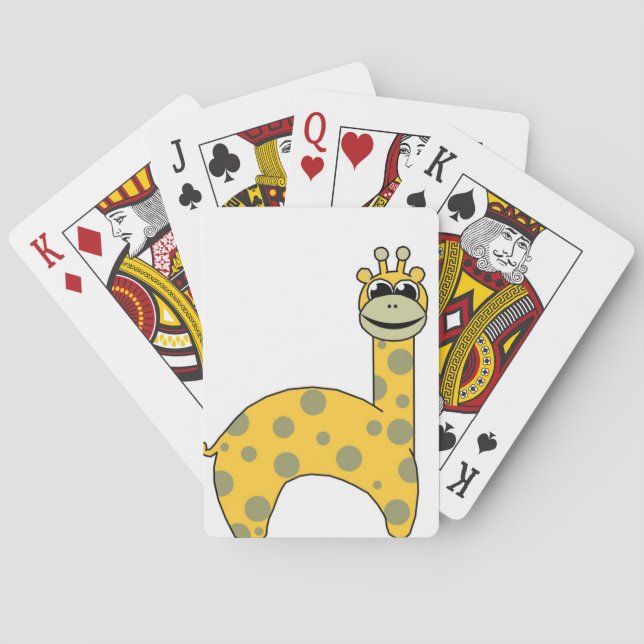 Baraja De Cartas Jirafas (Reverso)