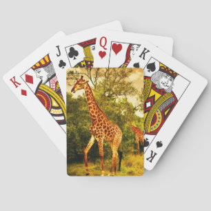 Baraja De Cartas Jirafas surafricanas