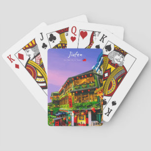 Baraja De Cartas Jiufen, Taiwán - Antigua Casa de Té