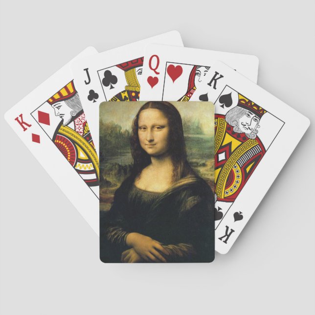 Baraja De Cartas Joconda, Leonardo da Vinci (Reverso)
