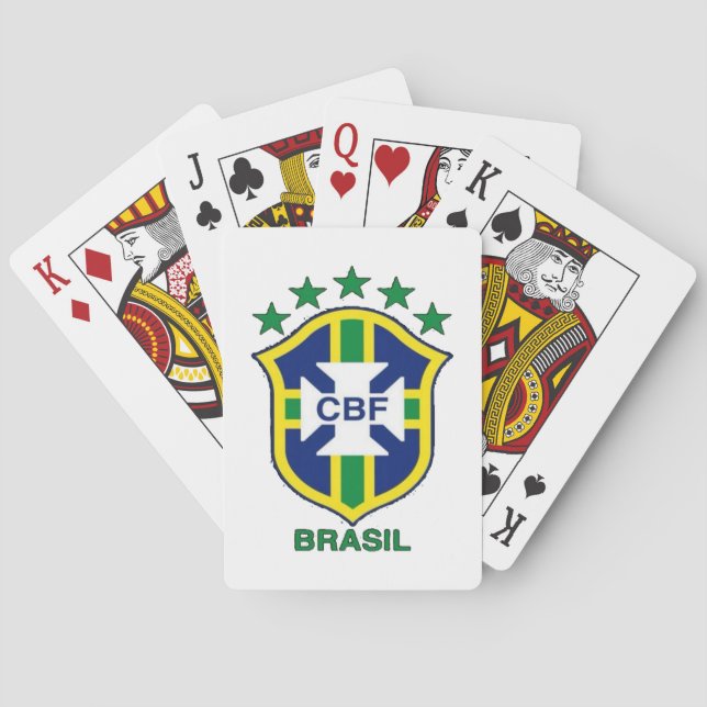 Baraja De Cartas Jogo de Baralho Brasil (Reverso)