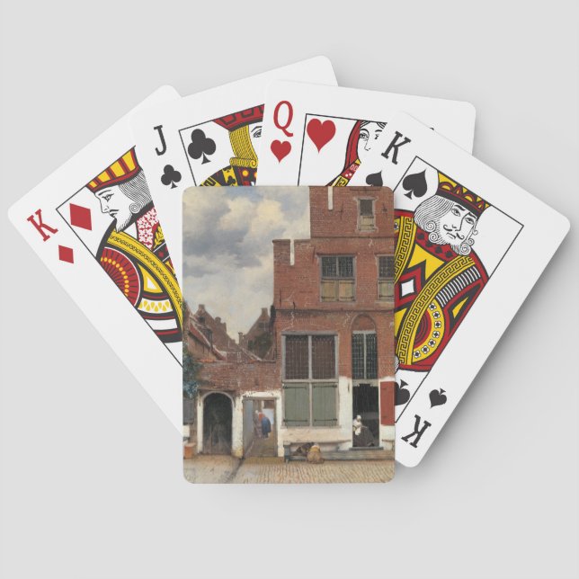 Baraja De Cartas Johannes Vermeer - Little Street (Reverso)
