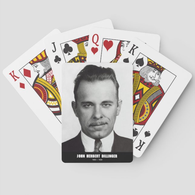 BARAJA DE CARTAS JOHN DILLINGER CARD DECK (Reverso)