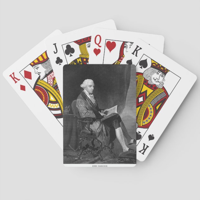 Baraja De Cartas John Hancock (Reverso)
