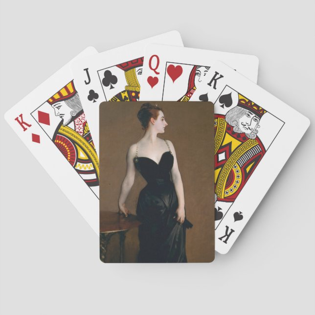 Baraja De Cartas John Singer Sargent Madame X Classic Retrato (Reverso)