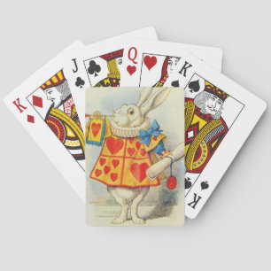 Baraja De Cartas John Tenniel El Conejo Blanco