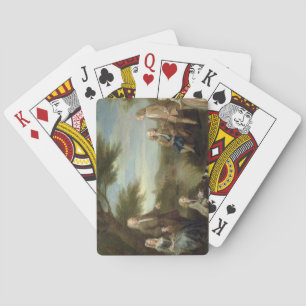 Baraja De Cartas John y Elizabeth Jeffreys y sus hijos, 17