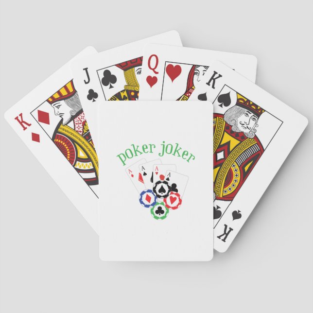 Baraja De Cartas Joker de póker (Reverso)