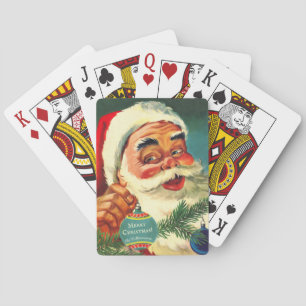 Baraja De Cartas Jolly Santa Claus Personalizado