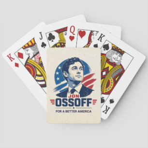Baraja De Cartas Jon Ossoff Por una América Mejor Político
