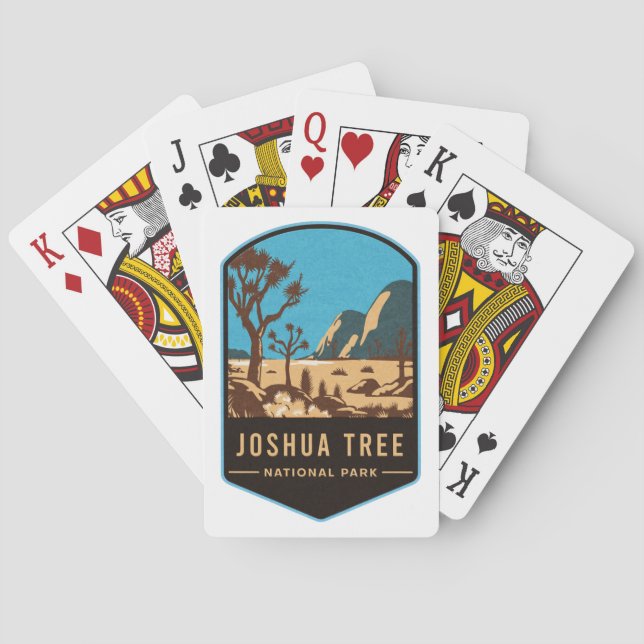 Baraja De Cartas Joshua Tree National Park (Reverso)
