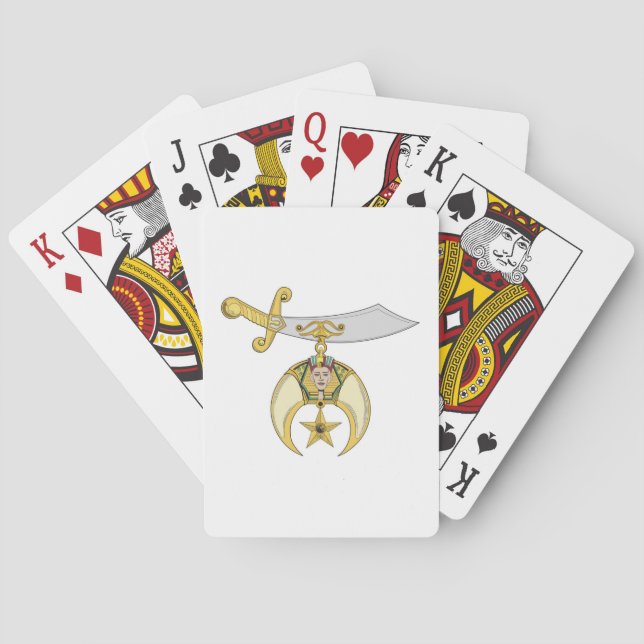 Baraja De Cartas Joya de la orden (Reverso)
