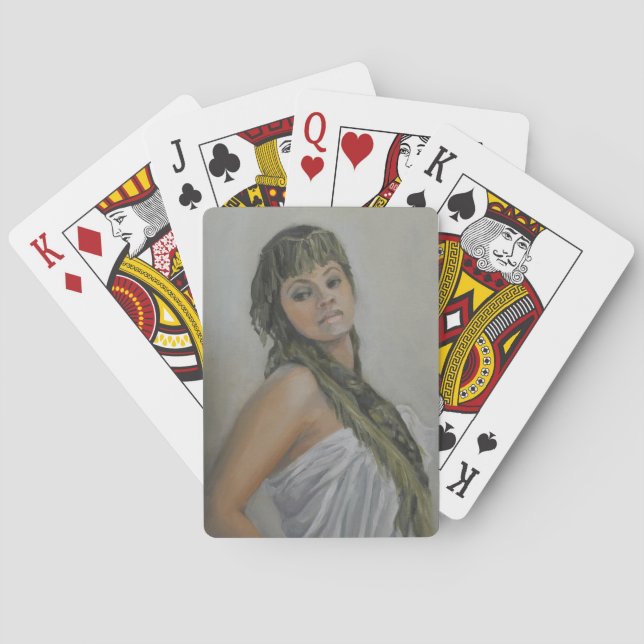 Baraja De Cartas Joyas exóticas que juego tarjetas (Reverso)
