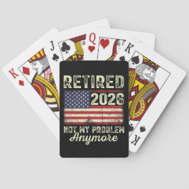 Baraja De Cartas Jubilado 2026 No Es Mi Problema Ya