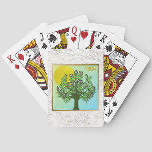 Baraja De Cartas Judaica 12 Tribus Israel Asher