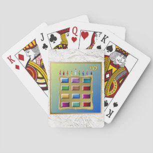 Baraja De Cartas Judaica 12 Tribus Israel Levi