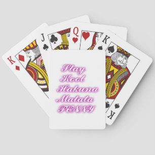 Baraja De Cartas Juega Cool Hakuna Matata .png
