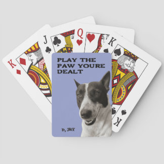 Baraja De Cartas Juega la pata que te ha tocado Foto de mascota per