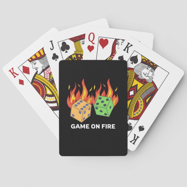 Baraja De Cartas Juego al fuego (Reverso)