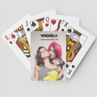 Baraja De Cartas Juego con los chicas de Vodkka