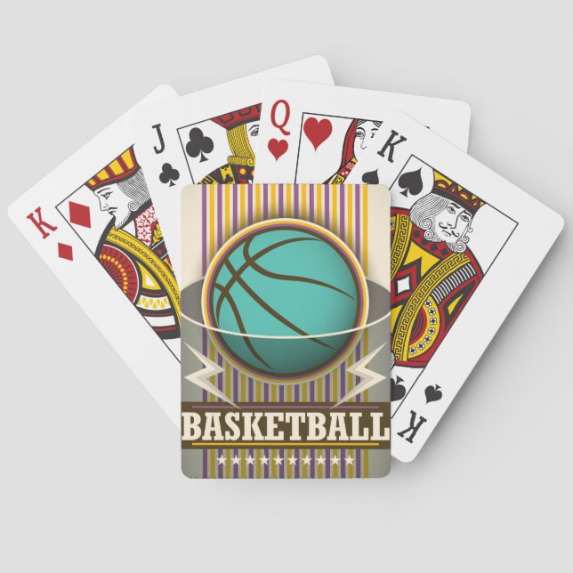 Baraja De Cartas Juego de básquetbol deportivo Guay (Reverso)