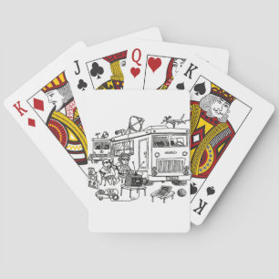 BARAJA DE CARTAS JUEGO DE "CAMPER FELIZ"