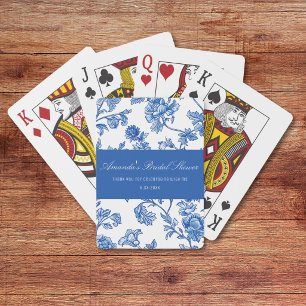 Baraja De Cartas Juego de regalo de agradecimiento de Chinoiserie a