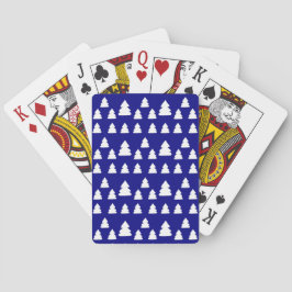 Baraja De Cartas juego de tarjetas de árbol de Navidad