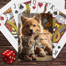 Baraja De Cartas Juego divertido para gato y perro