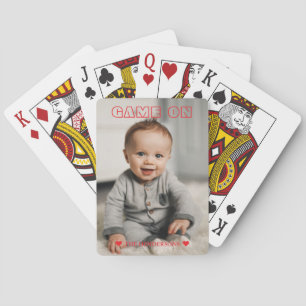 Baraja De Cartas Juego en juego de fotos familiares