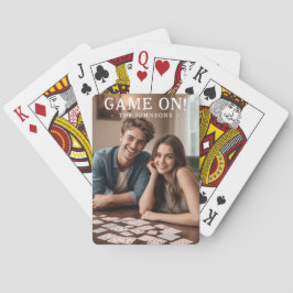 Baraja De Cartas Juego en parejas Personalizado foto personalizada