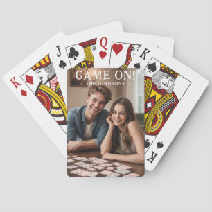 Baraja De Cartas Juego en parejas Personalizado foto personalizada