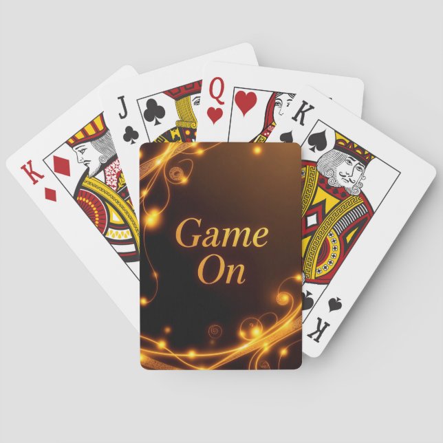 Baraja De Cartas Juego En Resumen (Reverso)