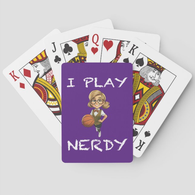 Baraja De Cartas Juego Nerdy (Reverso)