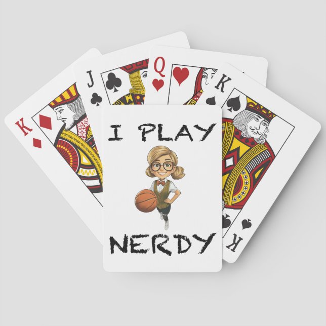 Baraja De Cartas Juego Nerdy (Reverso)