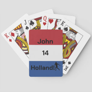 Baraja De Cartas Juego Personalizado de Fútbol Americano Bandera de